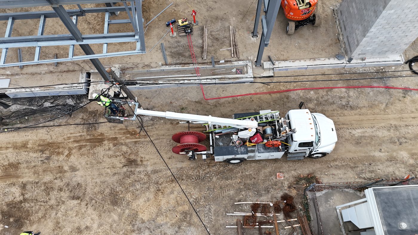 Aerial construction